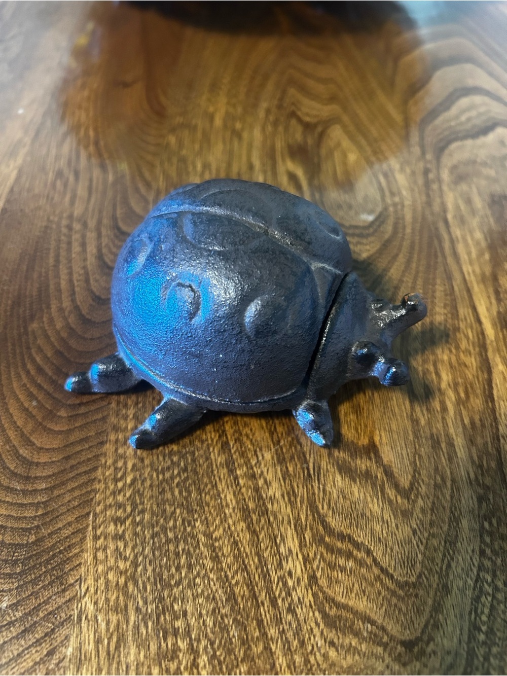 Cast Iron Ladybug key Holder decor